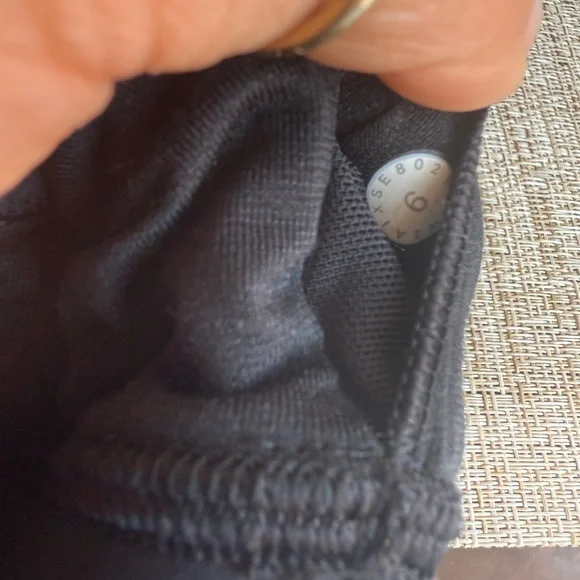 Lululemon Athletica Black and White Athletic Shorts and sport bra bundle. Athletic Shorts